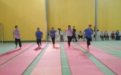 Lomba Gembira Guru dan Karyawan Dalam Rangka HUT SMK N 1 Punggelan Ke-16