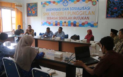 Kegiatan Desiminasi Sekolah Rujukan SMKN 1 Punggelan